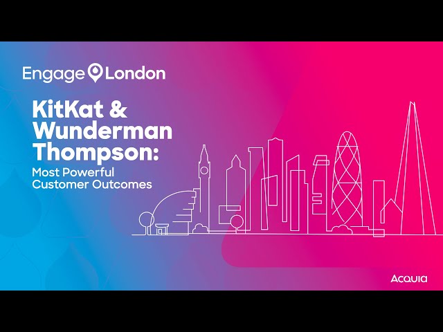 Watch Acquia Engage London 2023 - Nestle - Kit Kat on YouTube.