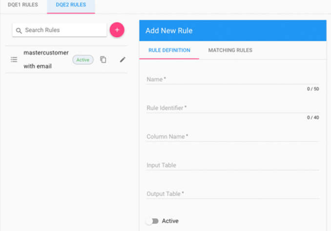 Analytics - Rules Config