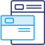 line art of a screen with another version of the same screen at a different scale over it