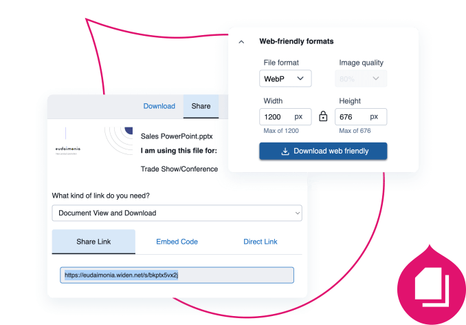 Acquia DAM product screenshots