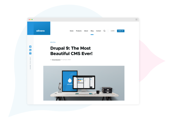 Drupal graphics on a variety of screens