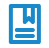 blue ebook icon