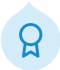 blue award icon