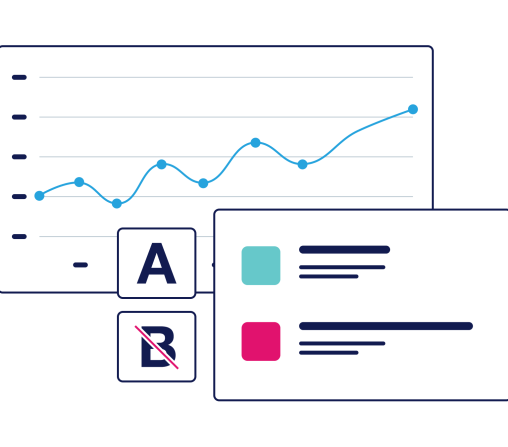 illustration of product UI with spelling error location