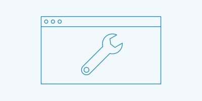 Drupal Maintenance Line Illustration